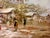 French Late 19th Century French Caroline Burnett Pariscape Oil Painting For Sale - Image 3 of 5