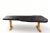 Crafted from a single, majestic slab of wood spanning an impressive 98 inches in length, this exquisite table embodies...