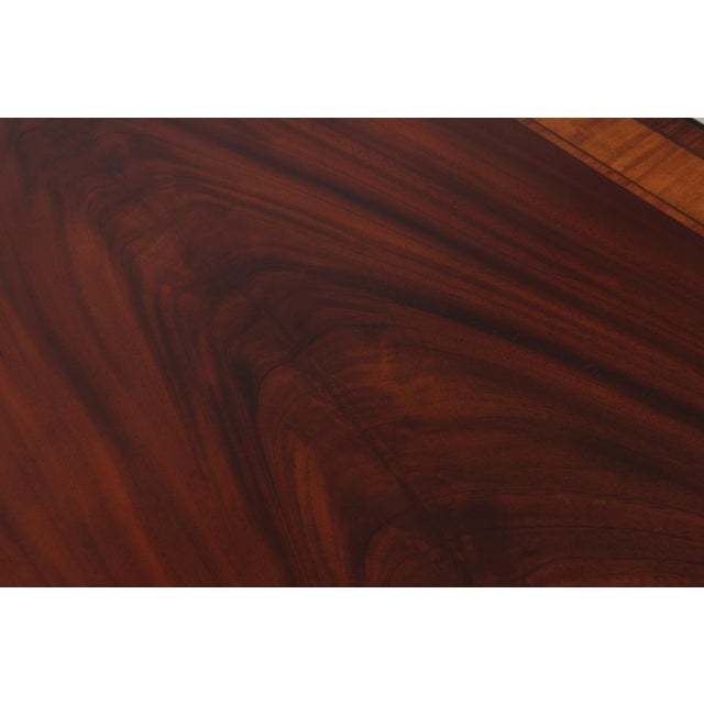 Maitland Smith Flame Mahogany Dining Table For Sale - Image 10 of 18