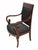 2000 - 2009 French Charles X Mahogany Armchairs, Set of 2 For Sale - Image 5 of 8