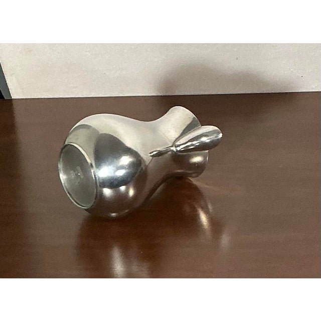 Mid 20th Century Vintage John Somers Brazil Pewter Creamer- Polished For Sale - Image 5 of 7