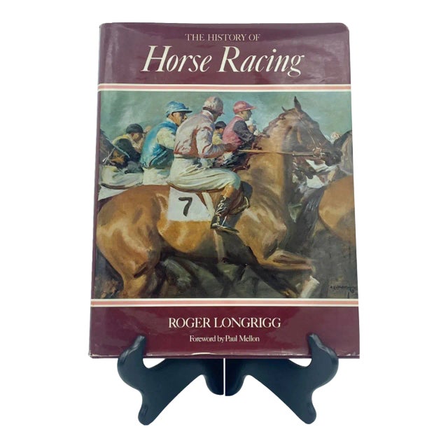 The History of Horse Racing by Roger Longrigg 1972 Hardcover Book Equestrian For Sale