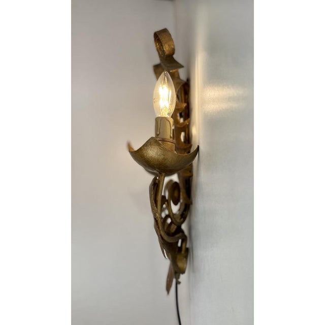1960s French Venetian Style Wall Sconce, 1960s For Sale - Image 5 of 15