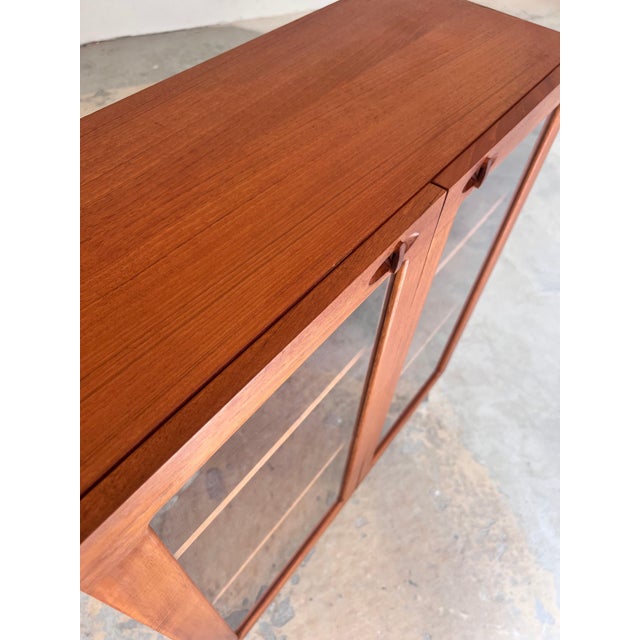 Teak Display Cabinet by H.W. Klein for Bramin For Sale - Image 5 of 11