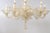 Glass 1940s Ornate 8-Light Murano Glass Chandelier, Italy For Sale - Image 7 of 18