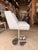 Contemporary Vanguard Light Gray Counter Stool For Sale - Image 3 of 7