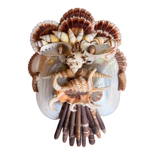 All Seasons Accessories Shell Mask Wall Accent For Sale