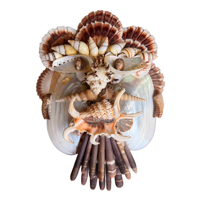 All Seasons Accessories Shell Mask Wall Accent For Sale