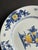 Ceramic French Country Style Blue and Yellow Decorative Plate For Sale - Image 7 of 10