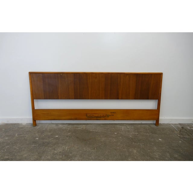 Mid-Century Modern Mid-Century Modern Gibbings King Size Headboard For Sale - Image 3 of 7