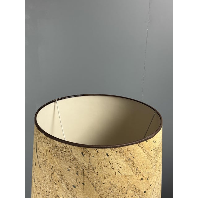 Mid-Century Cork Table Lamp, France, 1960s For Sale - Image 13 of 16