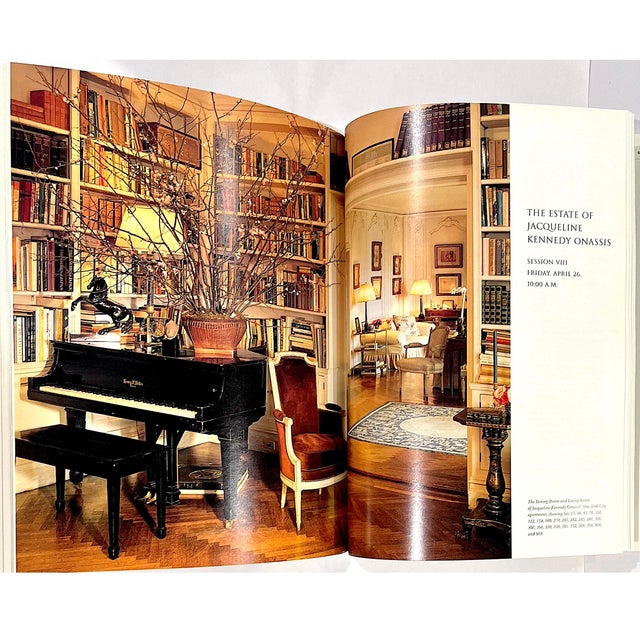 Paper Jacqueline Kennedy Onassis Estate Auction Catalog - Sothebys 1996 For Sale - Image 7 of 9