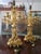 Antique Louis Xv Royal Bronze Pair Gilded Lamps Candleabra - a Pair For Sale - Image 12 of 17