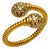 18k Gold and Champagne Diamond Wrap Ring For Sale
