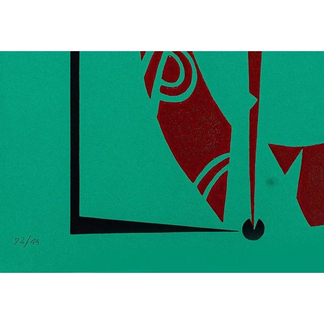 Composition is an original lithograph and chalcography artwork, realized by Rafael Alberti in 1972. Hand-signed, dated,...