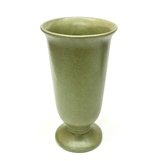 Mid 20th Century Turquoise & Olive Artisanal Chunky Pottery Vessel Curation - Group of 6 For Sale - Image 5 of 16