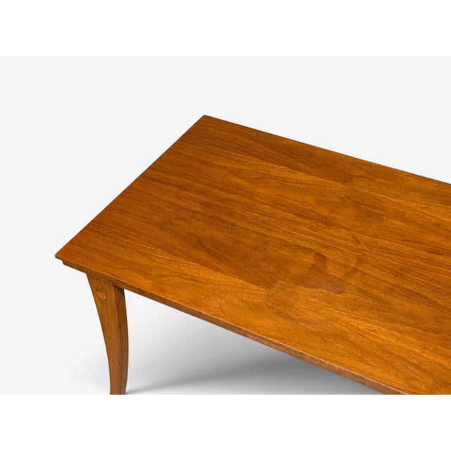 t.h. Robsjohn-Gibbings, Rare Trapeza End Tables, Walnut, Greece, 1937 For Sale - Image 15 of 18