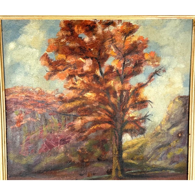 Rare & Original Walter Clark Impressionist Painting for your consideration. The framed painting measures approx. 14 3/4...