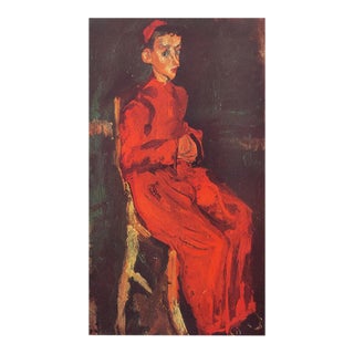 1947 After Chaim Soutine "Child of Chorus", First Edition Parisian Offset Lithograph For Sale