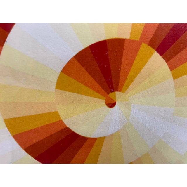 Paper Vintage Abstract Serigraph Print by Kurt Kranz For Sale - Image 7 of 10