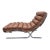 MCM Milo Baughman Style Chrome Tubular Chaise Lounge Chair Newly Reupholstered-Hold For Sale