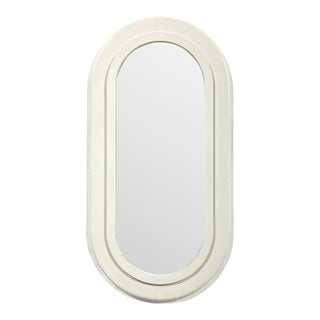 1970s Oval Wall Mirror by Sryoco For Sale