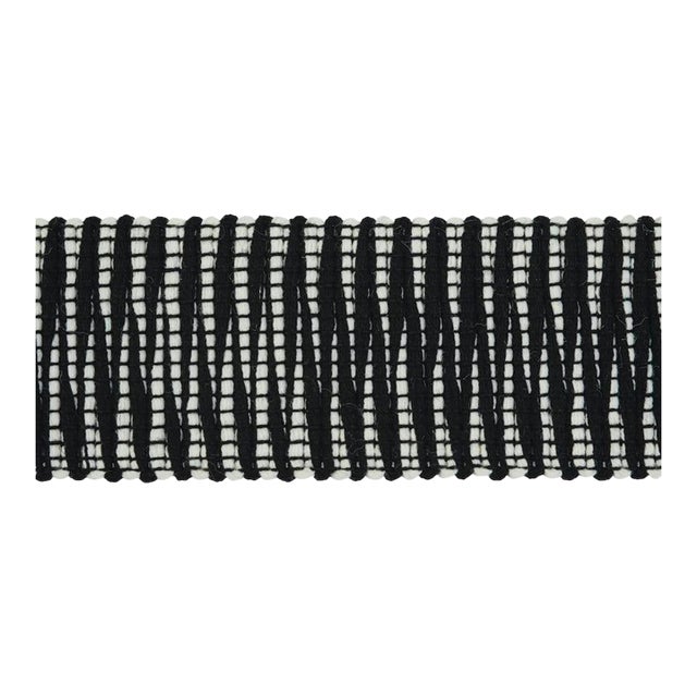 Schumacher Pierce Tape Indoor & Outdoor in Black For Sale