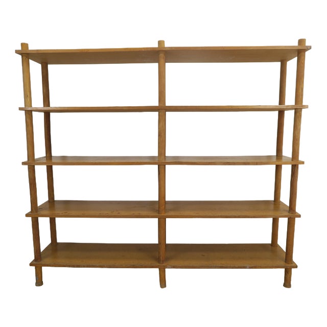 Freestanding Oak Bookcase, Denmark, 1960 For Sale