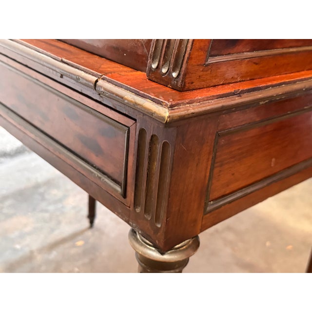 French Louis XVI Style Roll Top Desk For Sale - Image 12 of 18