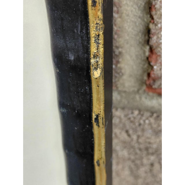 Black Framed Signed J. Akston "The Kiss, 1962" Mixed Media For Sale - Image 8 of 11