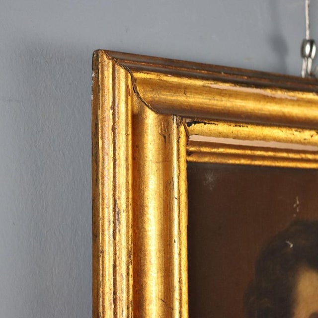 Central European School, Portrait of a Nobleman, 19th Century, Oil on Hardboard, Framed For Sale - Image 7 of 9