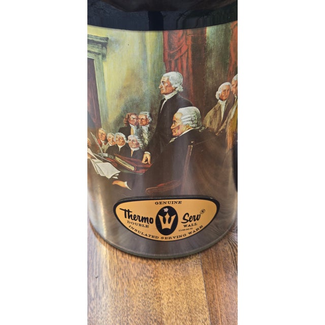 Vintage Thermo-Serv Insulated Coffee Server & Ice Bucket Set – Colonial Williamsburg Collection For Sale - Image 17 of 18