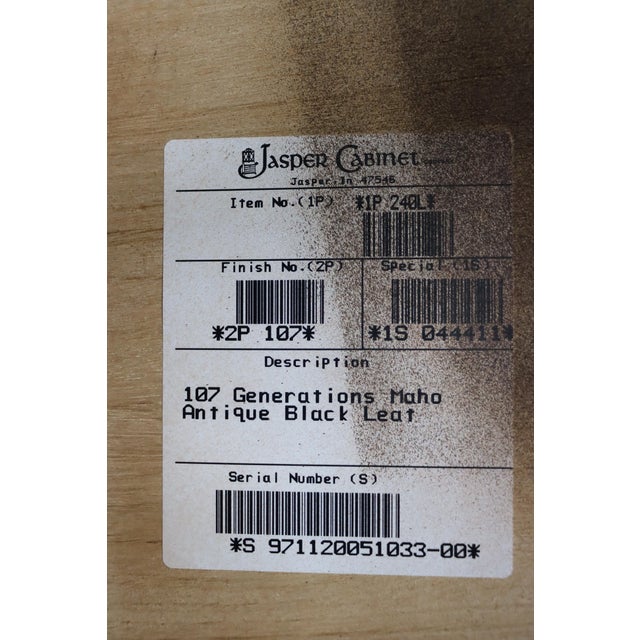 Jasper Cabinet Co. Mahogany Campaign Style Bar Server For Sale In Philadelphia - Image 6 of 11