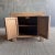 Mid-Century Modern Niki Solid Reclaimed Elm Wood Nightstand in Natural Finish For Sale - Image 3 of 8