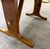 Vintage Mid Century Modern Walnut Convertible Dining and Coffee Trestle Table For Sale - Image 11 of 18