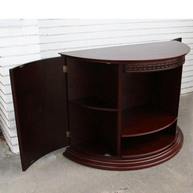 Bombay Co Demilune Entry Table For Sale - Image 4 of 6