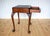 Wood George II Chippendale Style Desk in Mahogany with Leather Top, 1920s For Sale - Image 7 of 18