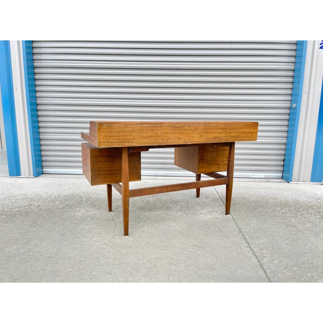 1950s Drexel "Perspective" Floating Top Desk by Milo Baughman For Sale - Image 12 of 13