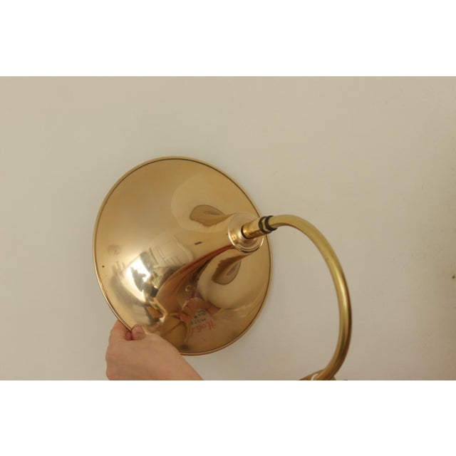 Vintage Trump Shape Lights in Brass by Börje Claes for Norlett Elit, 1960s, Set of 2 For Sale - Image 12 of 18