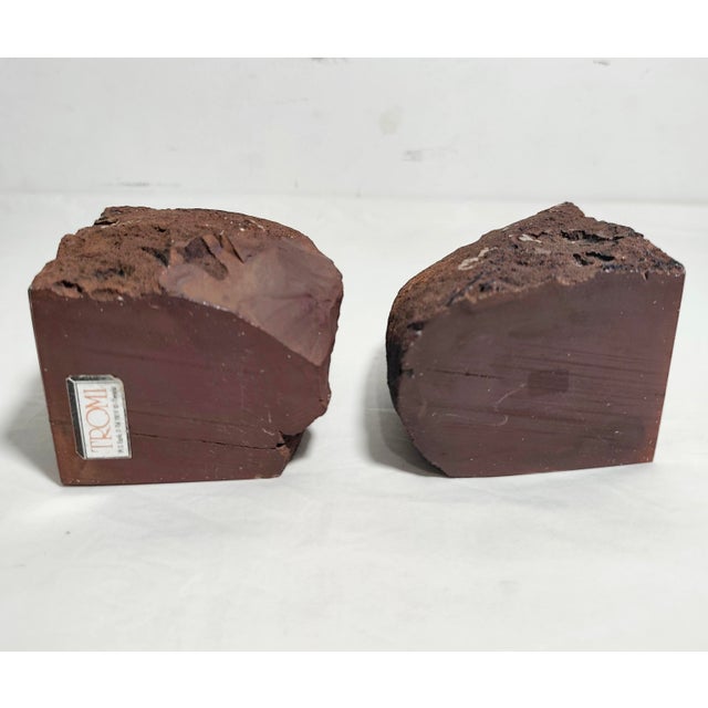 Vintage Spanish Agate Bookends, 1960s, Set of 2, in Very Good conditions. Designed 1960 to 1969