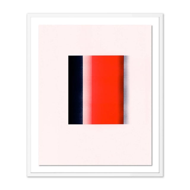 David Grey Color Form C by David Grey, Art Print in White Frame, Medium For Sale - Image 4 of 4