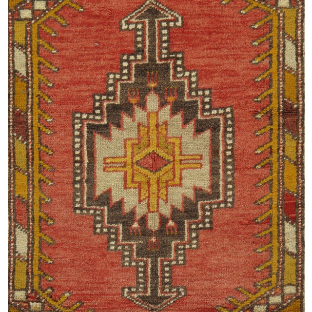 Vintage Turkish Oushak Area Rug - 3ft 11in X 6ft 4in For Sale - Image 4 of 4