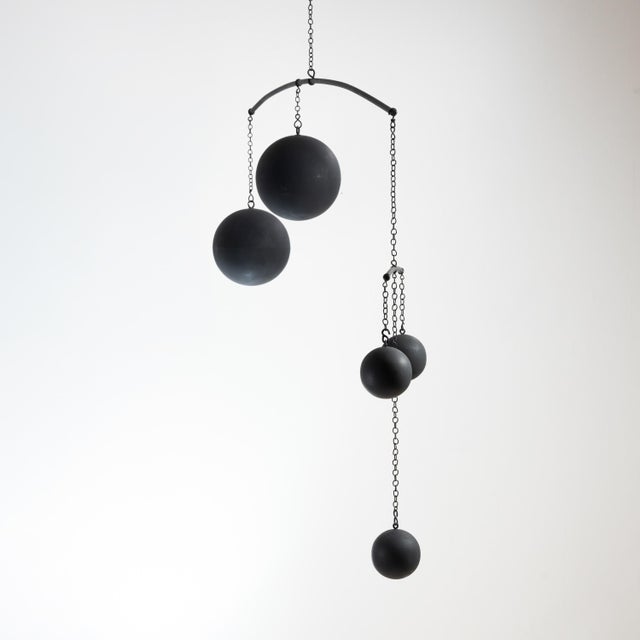 Steel Pendant Light, 1970s For Sale - Image 4 of 10