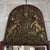 Antique Mirror with English Royal Coat of Arms, 1900s For Sale - Image 4 of 11