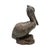 Folk Art Vintage Folk Art Carved Ironwood Pelican Sculpture For Sale - Image 3 of 4
