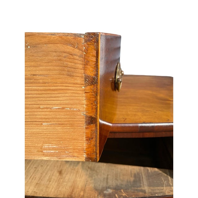 Antique Massachusetts Federal Mahogany Chest of Drawers / Dresser For Sale - Image 12 of 12
