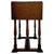 Gold 20th Century English Oak Drop-Leaf Side Table For Sale - Image 8 of 15