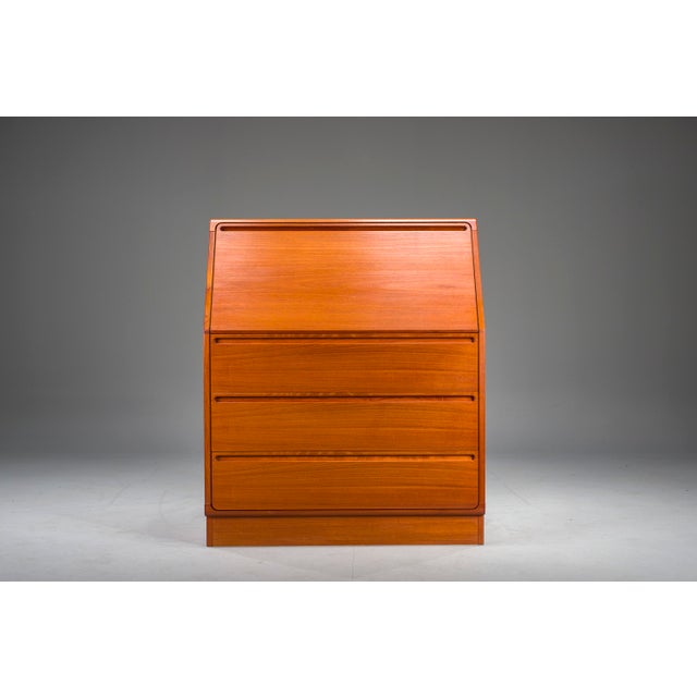 Secretaire in Teak by Kai Kristiansen for Tørring Møbelfabrik, 1960s For Sale - Image 16 of 16