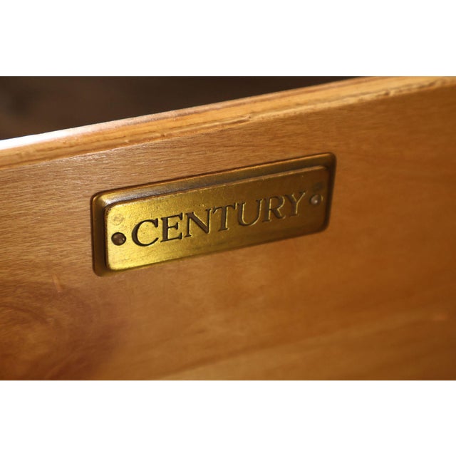 Century Furniture French Style Bombe Chest With Marble Top For Sale In Philadelphia - Image 6 of 18