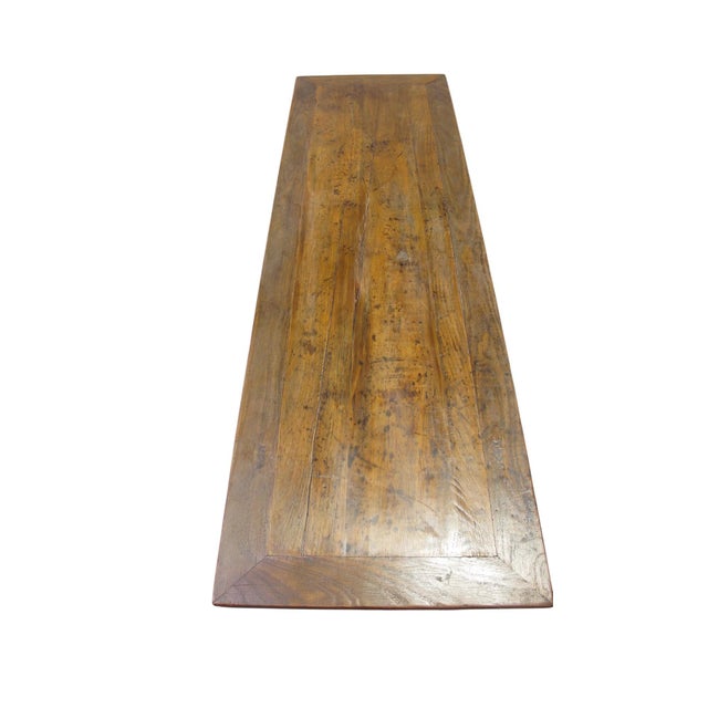 84" Long Antique Painting Table For Sale In Greensboro - Image 6 of 12
